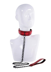 eX's and Oh's Collar and Leash